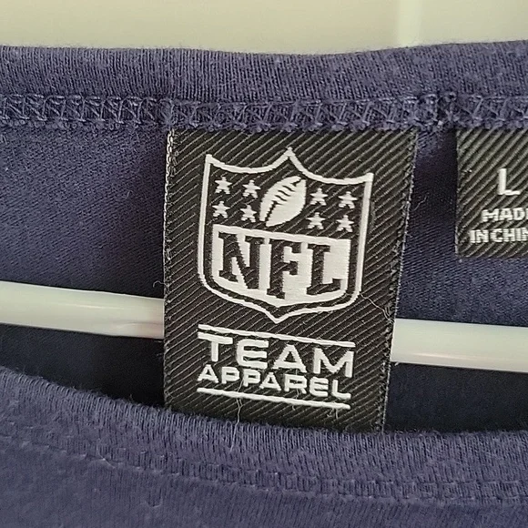 Seahawks Long Sleeved T-Shirt Made By NFL Team Apparel Size L - Picture 4 of 9